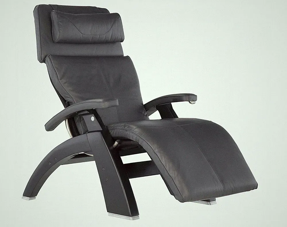 Human Touch PC-420 Perfect Chair Recliner + Premium Leather Back Cover + Blanket