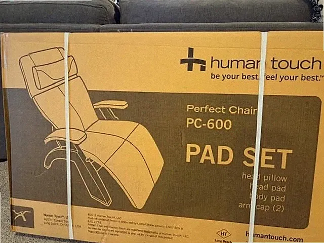 Human Touch Perfect Chair PC 600 Pad Set NIB